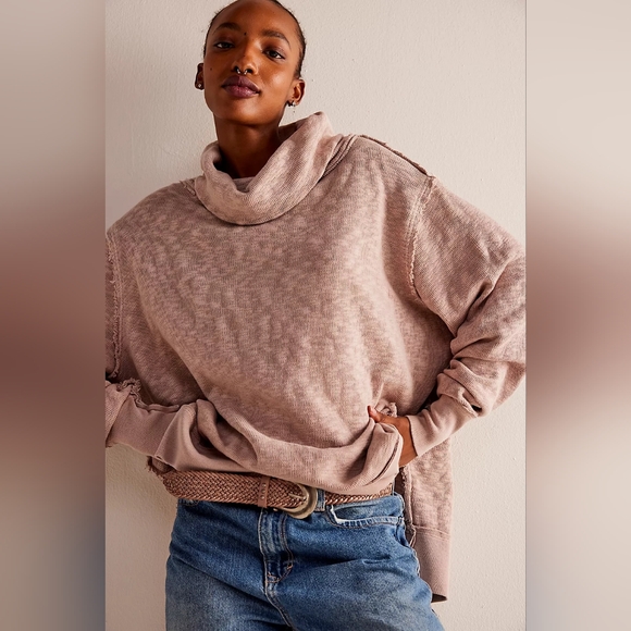 We The Free Timmy Turtleneck Size L - Picture 2 of 13